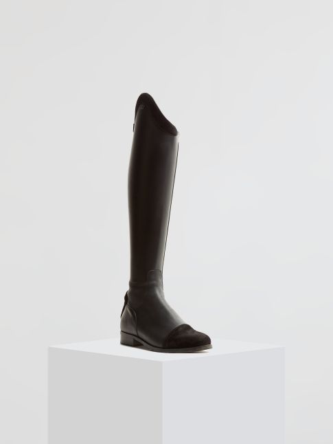 Kingsley Olbia 03 Riding Boots uragano black, sensory black front view