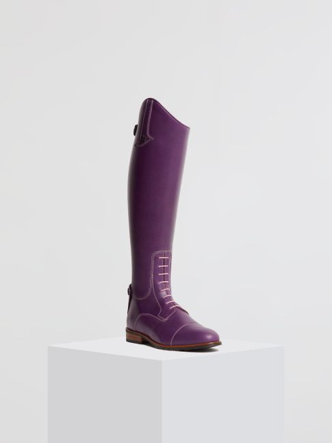 Kingsley Olbia 02 Riding Boots nature roxo front view